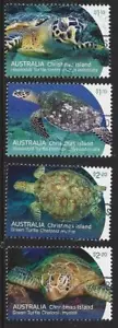 SET 4 TARTARUGHE ISOLA DI NATALE AUSTRALIA 2021 OTTIME CONDIZIONI USATE - Foto 1 di 1