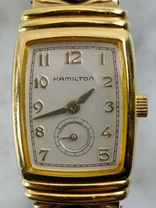 Vintage HAMILTON Benton 10K Gold Plated Damenuhr. 11 Jewels Quarz. 6200A - Bild 1 von 14