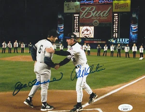 JOE TORRE / BOBBY VALENTINE YANKEES / METS 2000 WS JSA AUTHENTIC SIGNED 8x10 - Bild 1 von 1
