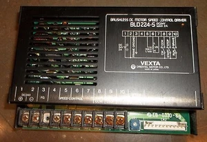 VEXTA BLD224-S BRUSHLESS DC MOTOR SPEED CONTROL DRIVER DC24V MAX 2A (WL51-1) - Picture 1 of 7