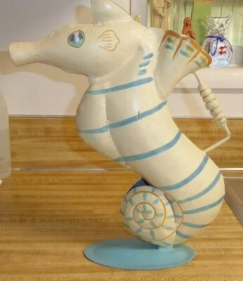 14" METAL SEA HORSE WATER CAN / WATERING CAN  - Image 1 of 4