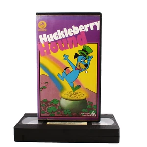 Vintage Hanna-Barbera Huckleberry Hound (1985) VHS ● 8 Episodes ● Fast Postage - Picture 1 of 8