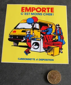 Autocollant/Sticker - CONFORAMA - Emporte c'est moins cher - Bild 1 von 2