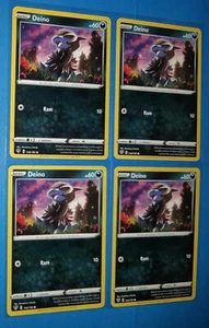 4x Deino 108/189 Pokemon card SWSH Darkness Ablaze common NM - Picture 1 of 1