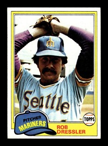 1981 Topps Rob Dressler   #508