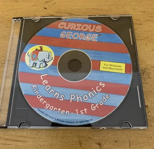Curious George Learns Phonics (2000, PC/Mac) K - 1° grado - Foto 1 di 3