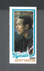 Geoff Huston-Mavericks-1980-81 Topps Basketball Separated Single Panel #67 - Picture 1 of 2