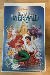 Disney The Little Mermaid (VHS, 1989, Diamond Edition) Banned Cover Art Original - Picture 1 of 8