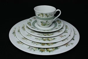 Royal Doulton TONKIN 6 pc place setting-Dinner/Luncheon/Salad/Bread/Saucer & Cup - Picture 1 of 8
