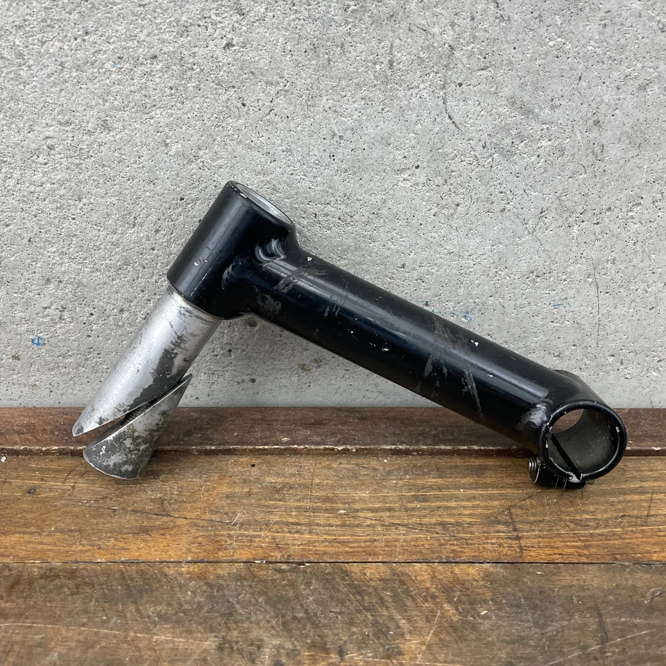 Vintage Control Tech Stem 1 1/8 in Threaded Quill 150 mm USA Black 25.4 Long - Image 1 of 4