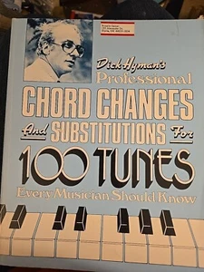 1986 Dick Hyman's Chord Changes & Substitutions For 100 Tunes Music Book NOTE B8 - Picture 1 of 7