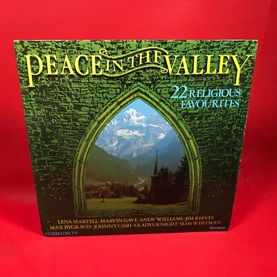 VARIOUS Peace In The Valley 1979 UK vinyl LP record 22 religious favourites ~ E - Bild 1 von 4