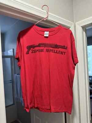 Vintage Capcom Resident Evil Shirt Mens Medium Zombie Repellent Video Game Promo - Image 1 of 4