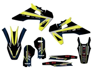 Kit de gráficos FC SURGE amarillo Senge 2019-2022 compatible con Husqvarna - Imagen 1 de 10