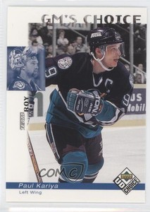 1998-99 Upper Deck UD Choice GM's Choice Paul Kariya #224 HOF