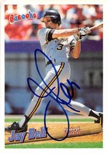 Jay Bell autographed Baseball Card (Pittsburgh Pirates) 1996 Topps Bazooka #41