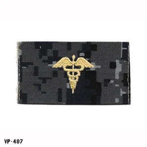 US Navy NWU BDG Blue Digital Camo Physician Assistant Collar Device Vanguard NEW - Picture 1 of 1