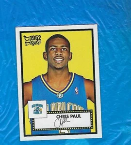 CHRIS PAUL 2005-06 TOPPS 1952 STYLE #154 CHRIS PAUL ROOKIE CARD NEAR MINT ! ! - Picture 1 of 1