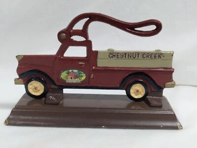 Vintage Truck Chestnut Creek Cast Iron Nut Cracker  - Image 1 of 4