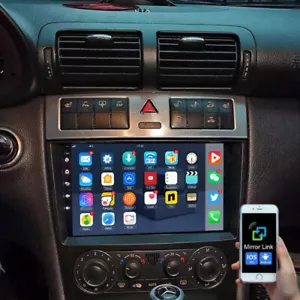 Android 13 Car Stereo For Mercedes Benz C-Class W203 W209 2005-2009 GPS WIFI FM - Picture 1 of 20