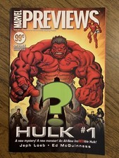 MARVEL PREVIEWS #51 (2007) FIRST APPEARANCE OF THE RED HULK EXCELLENT CONDITION