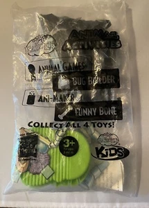 2004 Fazoli’s Bug Builder Animal Activities FUNNY BONE Kids Meal Toy RARE NEW - Picture 1 of 9