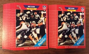 1989 Pro Set #525 Mike Elkins RC Lot x95 Chiefs NM/MT+ sharp - Picture 1 of 1