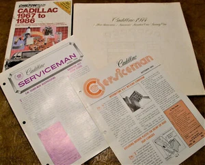 1974 Cadillac Manual Chassis DeVille Eldorado Calais De Ville & Brochure & Bonus - Picture 1 of 7
