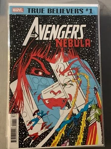 TRUE BELIEVERS - AVENGERS - NEBULA - MARVEL 2019 1ST APPEARANCE NM - Picture 1 of 1