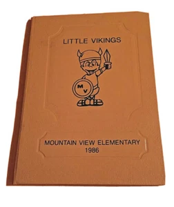 1986 MOUNTAIN VIEW ELEMENTARY SCHOOL YEARBOOK THE LITTLE VIKINGS ROANOKE VA - Bild 1 von 5
