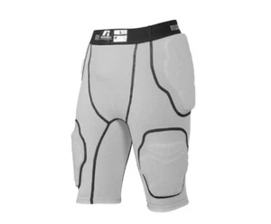 Russell Team RAIGR4 Adult Large Silver 5 Pocket Integrated Football Girdle New - Picture 1 of 2