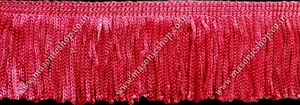 CADENA FLECOS RECORTE RAYÓN HÁGALO USTED MISMO - 2 PULGADAS DE ANCHO - ROJO - Imagen 1 de 2