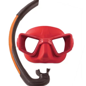 Omer Up-M1 by Pelizzari Rossa Maschera con boccaglio - Imagen 1 de 2
