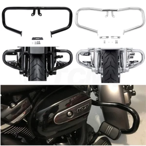 Chopped Engine Guard Crash Bar Fit For Harley Street Glide FLHX 14-23 Road King - Bild 1 von 14