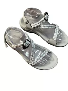 Viakix graue Damen-Sandalen Größe 9 verstellbare Riemen bequem Wandern Outdoor Freizeit - Bild 1 von 12