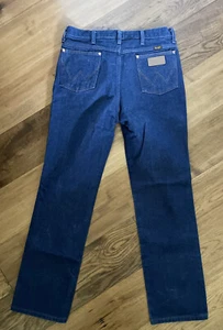 Herren Wrangler Jeans Größe 35x32 Cowboy Slim Fit 936DEN - Bild 1 von 6