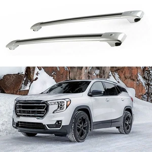 2Pcs Fits for GMC Terrain 2025 Roof Rail Racks Cross Bar Crossbar - Picture 1 of 8