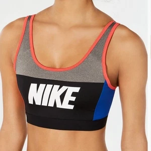 Nike Women's Sport Colorblocked V-Back Sports Bra SZ Small Multicolor - Picture 1 of 8