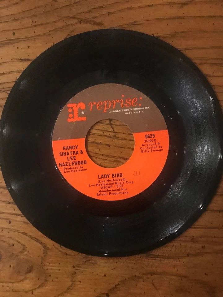 Nancy Sinatra & Lee hazlewood 45 Lady Bird/Sand (612) - Image 1 of 1