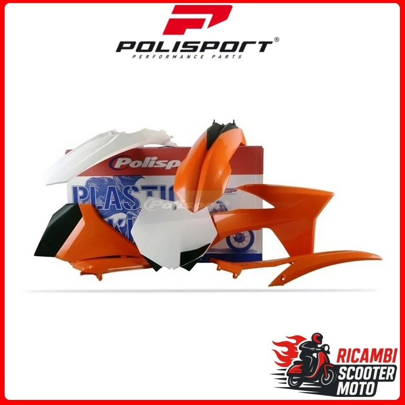 Weißes Kunststoff-Kit KTM 250 SX 2012-2012 P90408#2 - Изображение 1 из 1