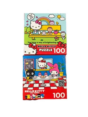 2 Hello Kitty 100 Piece Jigsaw Puzzle | Hello Kitty and Friends - Image 1 of 2