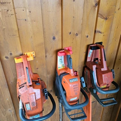 Wandhalter Kettensäge Motorsäge Halterung Motorsägenhalter Husqvarna Dolmar Stih - Bild 1 von 4