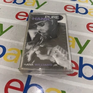 Hank Williams Jr. Pure Hank Cassette Warner Bros Curb records Country music - Picture 1 of 3