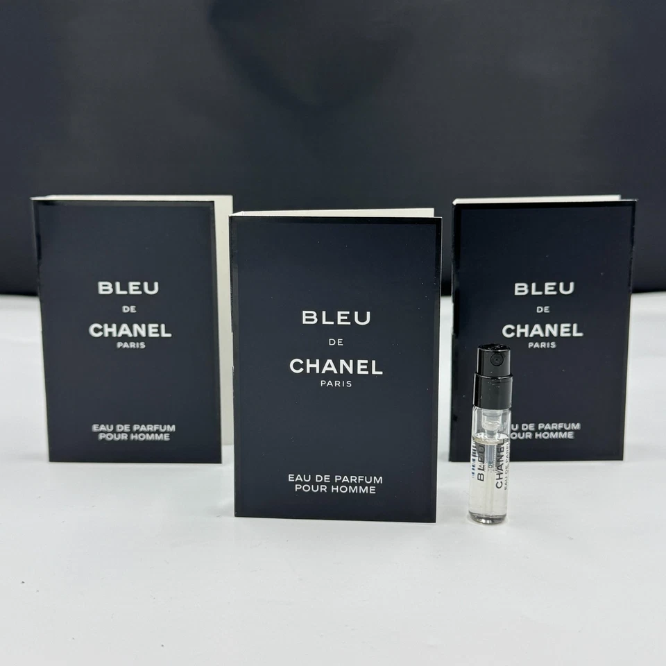 Chanel Bleu De Chanel Eau De Parfum Pour Homme 1.5ml x 3 ( Total 4.5ml )