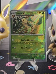 🔥 Leafeon Poke Ball Reverse 005/131 Prismatic Evolutions Holo Pokemon TCG - Bild 1 von 2