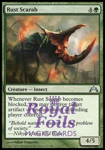 Rust Scarab 2x FOIL GTC MTG Gatecrash Uncommon MINT green - Bild 1 von 1