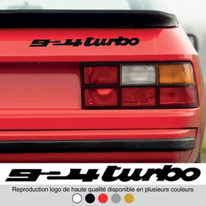 Logo - Porsche 924 Turbo 1st Generation - High quality - 5 colors - Picture 1 of 6