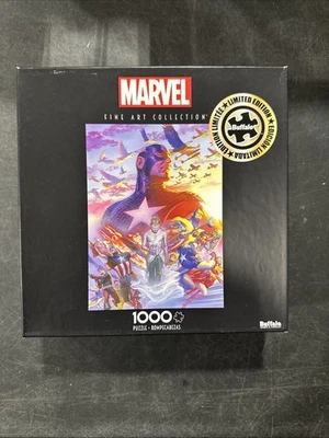 Brand New Buffalo Games Marvel Captain America 1000 Pieces Jigsaw Puzzle Game - Image 1 of 4