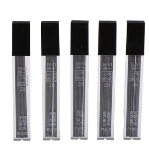 30x/5Boxes 2B Mechanical Pencil Lead Refill Hard Smooth Black Practical LY.RI - Photo 1/10