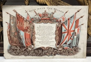 Copertina Raphael Tuck & Sons The Queen Victoria - Giubileo Vittoriano Ephemera L1 - Foto 1 di 8